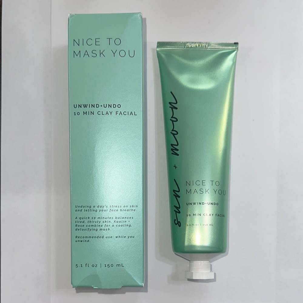Sun + Moon 10 Min Clay Facial Mask